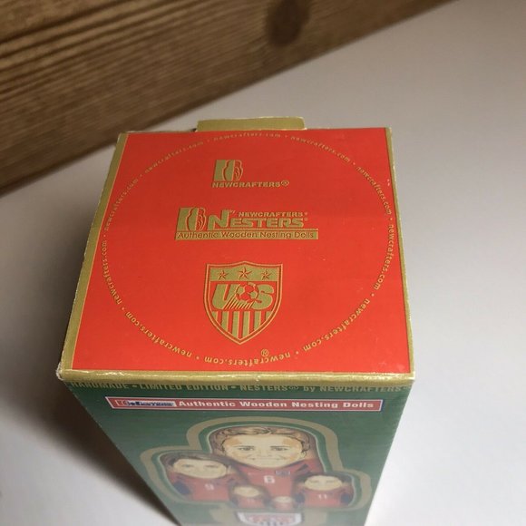 Newcrafters Nesting Dolls World Cup Soccer Womens - Picture 5 of 6